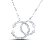 1/5CTW-DIA CN FASHION NECKLACE (18 INCH)